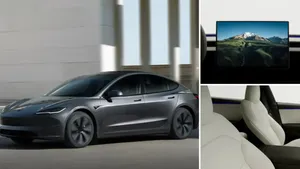 Tesla Model 3’e 16 İnç Ekran ve Otomobilden Elektrik Alma Özelliği Geldi