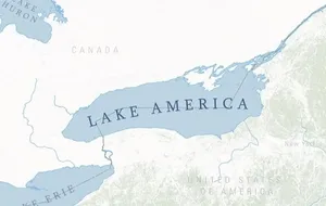 Google Haritalar, Ontario Gölü'nün adını Amerika Gölü olarak değişti