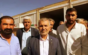 Mardin'de sezonun ilk arpa hasadı yapıldı