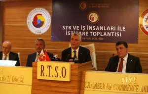 Ticaret Bakanı Bolat, Rize'de "STK ve İş İnsanları ile İstişare Toplantısı"nda konuştu: (1)