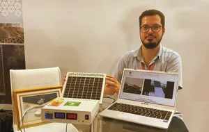 Türk mühendis geliştirdiği güneş paneli kar temizleme modülünü Çin'e satmayı hedefliyor