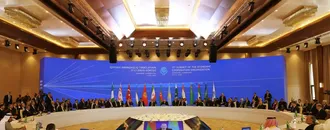 Ekonomik İşbirliği Teşkilatı 17. Zirvesi Azerbaycan'ın Hankendi şehrinde başladı