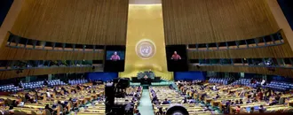 L'Iran et L'Ia au Oprogramme de L'Assemblée Générale de L'Onu