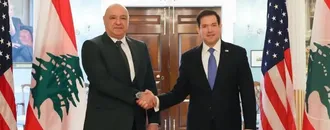 Lübnan Cumhurbaşkanı Avn, Rubio ile Görüştü