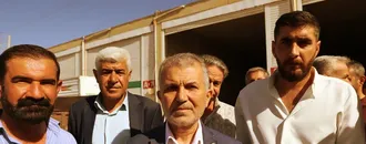 Mardin'de sezonun ilk arpa hasadı yapıldı