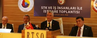 Ticaret Bakanı Bolat, Rize'de "STK ve İş İnsanları ile İstişare Toplantısı"nda konuştu: (1)