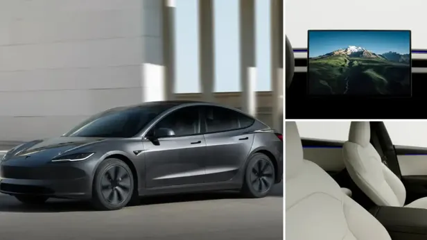 Tesla Model 3’e 16 İnç Ekran ve Otomobilden Elektrik Alma Özelliği Geldi