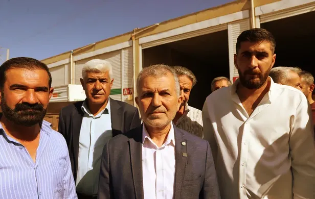 Mardin'de sezonun ilk arpa hasadı yapıldı