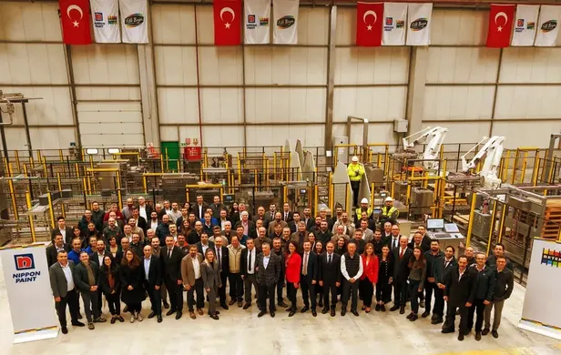 Nippon Paint-Betek su bazlı üretim tesisini devreye aldı