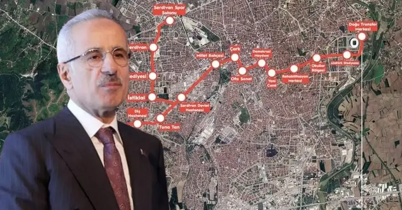 Bakan Uraloğlu Açıkladı: 19 İstasyonlu Yeni Tramvay Hattı Geliyor