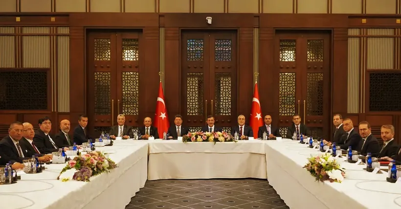 Cumhurbaşkanı Yardımcısı Cevdet Yılmaz, TİSK heyetini kabul etti