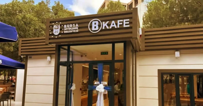 Karmod BURFAŞ'ın B-Kafe projesi için prefabrik yapı kurdu