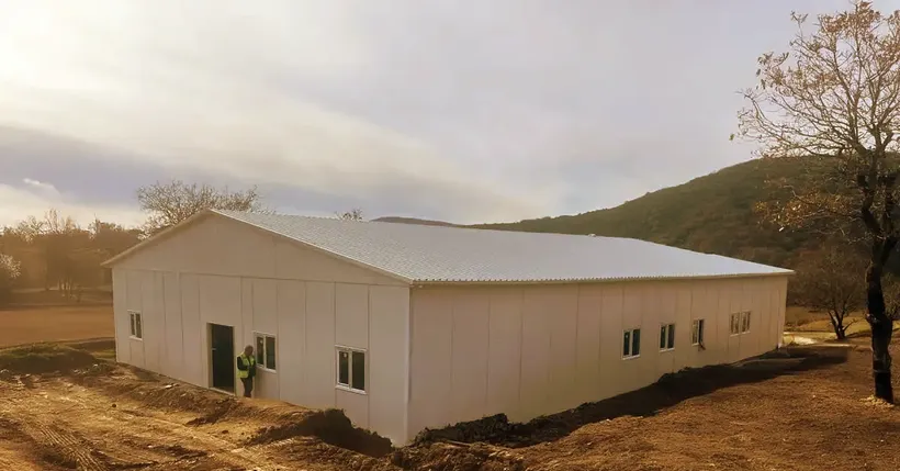 Karmod Çanakkale'deki maden sahasına prefabrik ofis ve laboratuvar kurdu