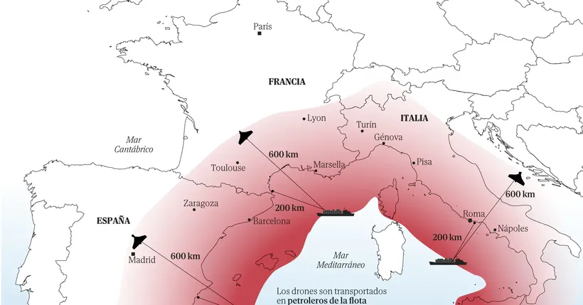 La CIA Alerta de UN Ataque Ruso con Drones Contra España, Francia o Italia