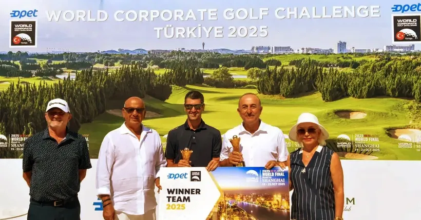 OPET Dünya Kurumsal Golf Turnuvası'nın Türkiye finalinin kazananı Armada Takımı oldu