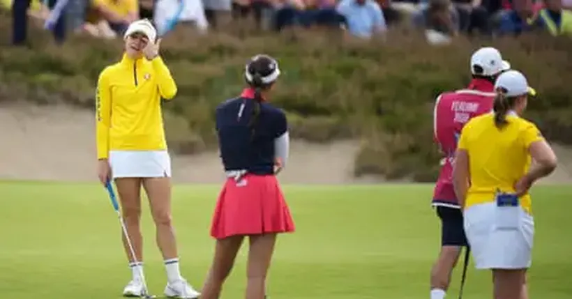 Solheim Cup: Hull and Woad fail to deliver as Kupcho pulls USA level