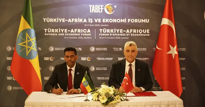 Ticaret Bakanı Bolat, Etiyopya ve Libya ile mutabakat zaptı imza törenlerine katıldı Ticaret Bakanı Bolat, Etiyopya ve Libya ile mutabakat zaptı imza törenlerine katıldı