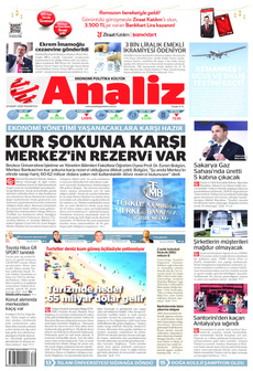 ANALİZ 24 Mart 2025 gazete manşeti