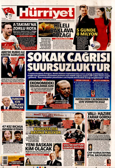 HÜRRİYET 25 Mart 2025 gazete manşeti