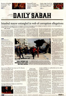 DAİLY SABAH 25 Mart 2025 gazete manşeti
