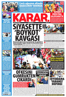 KARAR 3 Nisan 2025 gazete manşeti