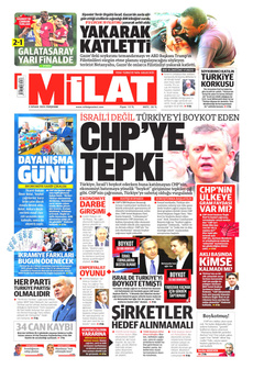 MİLAT 3 Nisan 2025 gazete manşeti