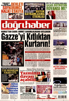 DOĞRU HABER 3 Nisan 2025 gazete manşeti
