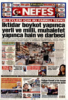 NEFES 3 Nisan 2025 gazete manşeti