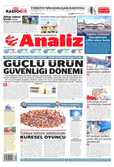 ANALİZ 1 Nisan 2025 gazete manşeti
