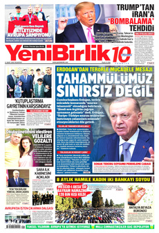 YENİBİRLİK 31 Mart 2025 gazete manşeti