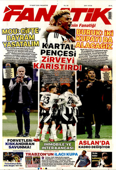 FANATİK 31 Mart 2025 gazete manşeti
