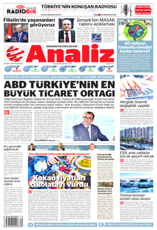 ANALİZ 31 Mart 2025 gazete manşeti