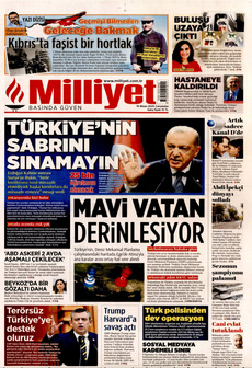 MİLLİYET 16 Nisan 2025 gazete manşeti