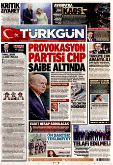 TÜRKGÜN 30 Nisan 2025 gazete manşeti
