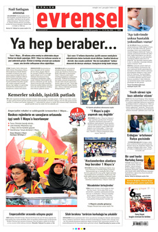 EVRENSEL 30 Nisan 2025 gazete manşeti