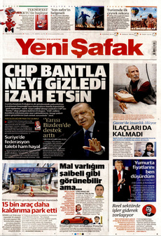 YENİ ŞAFAK 1 Mayıs 2025 gazete manşeti