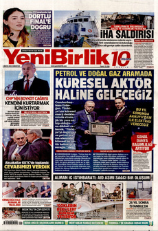 YENİBİRLİK 3 Mayıs 2025 gazete manşeti