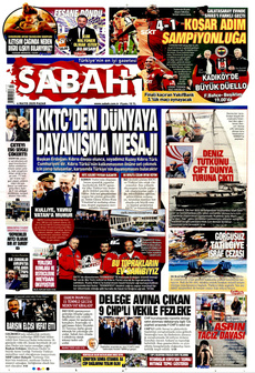 SABAH 4 Mayıs 2025 gazete manşeti