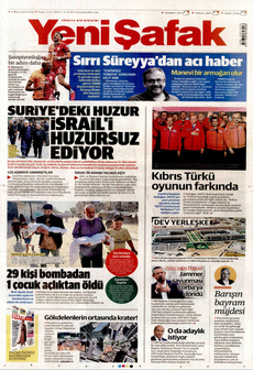 YENİ ŞAFAK 4 Mayıs 2025 gazete manşeti