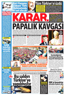 KARAR 4 Mayıs 2025 gazete manşeti