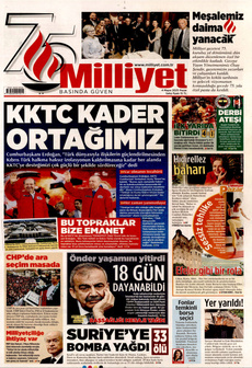 MİLLİYET 4 Mayıs 2025 gazete manşeti