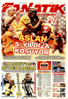 FANATİK 4 Mayıs 2025 gazete manşeti