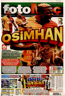 FOTOMAÇ 4 Mayıs 2025 gazete manşeti