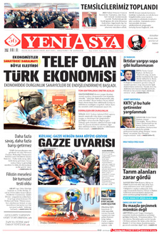 YENİ ASYA 4 Mayıs 2025 gazete manşeti