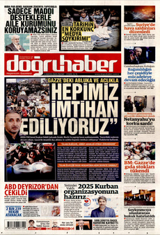 DOĞRU HABER 4 Mayıs 2025 gazete manşeti