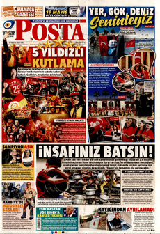 POSTA 20 Mayıs 2025 gazete manşeti