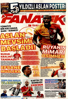 FANATİK 20 Mayıs 2025 gazete manşeti