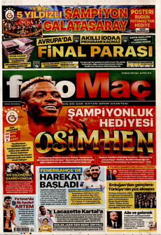 FOTOMAÇ 20 Mayıs 2025 gazete manşeti