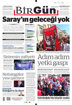 BİRGÜN 20 Mayıs 2025 gazete manşeti