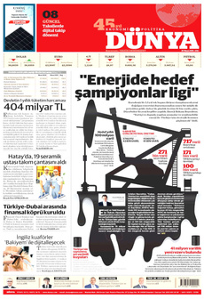 DÜNYA 20 Mayıs 2025 gazete manşeti